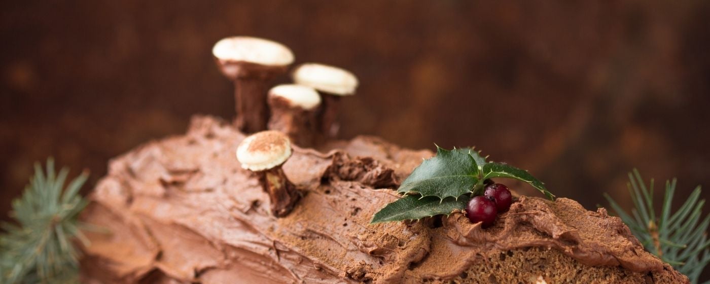 Christmas baking Class - yule log - Bread Ahead Bakery & School