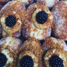 Bread Ahead's praline & blackberry doughnuts