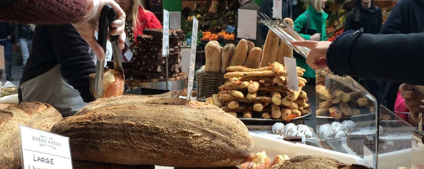 The Bread Ahead Borough Market Stall