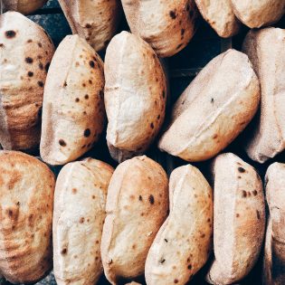 Bread Ahead Bakery & School - Arabic flatbreads - baking course