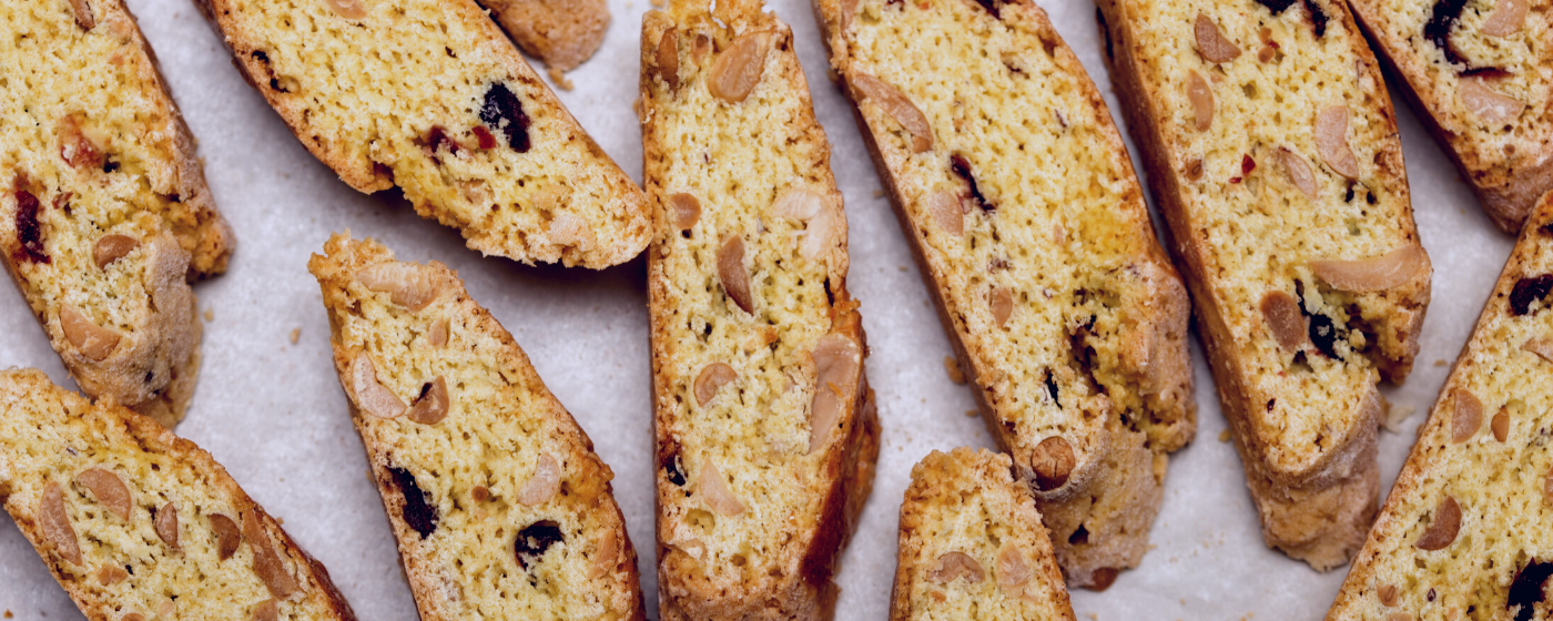 Italian almond biscotti - Christmas Baking Class London - Bread Ahead Bakery & School