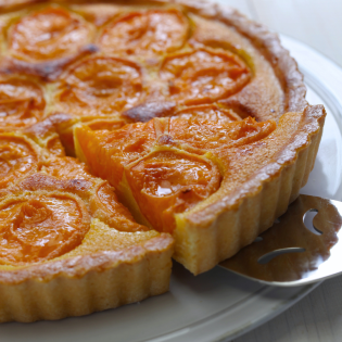 Pistachio & Apricot Tart